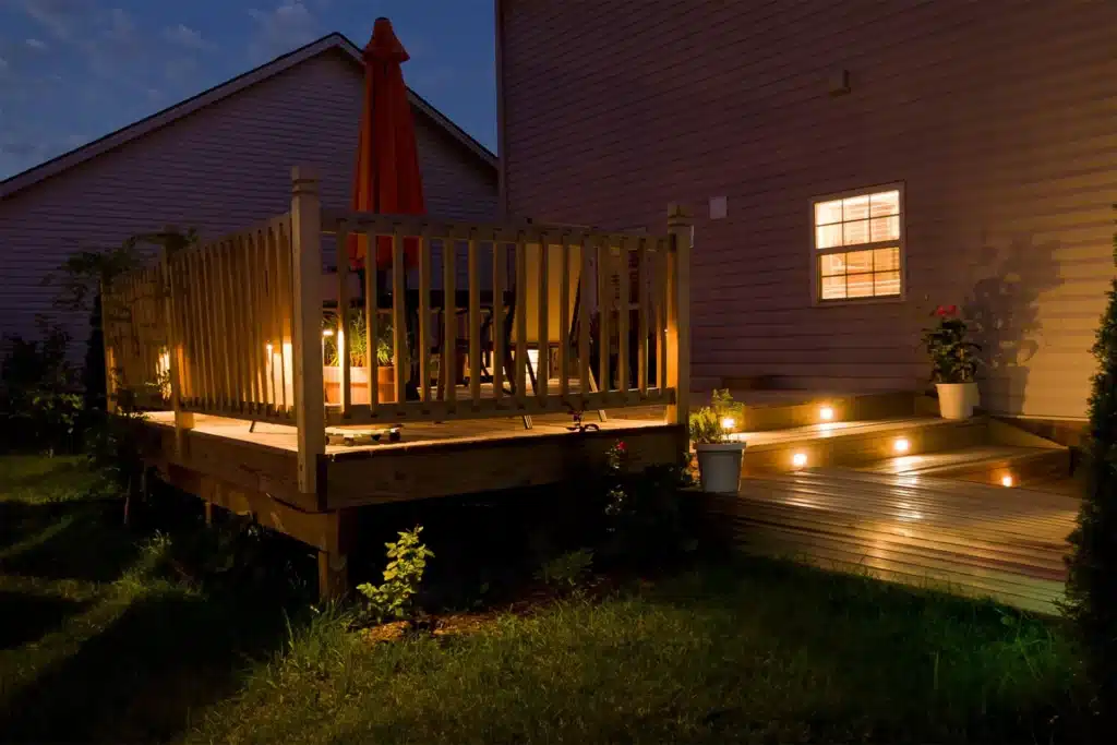 Deck Lighting Services in Orlando, FL | CVS Restorations